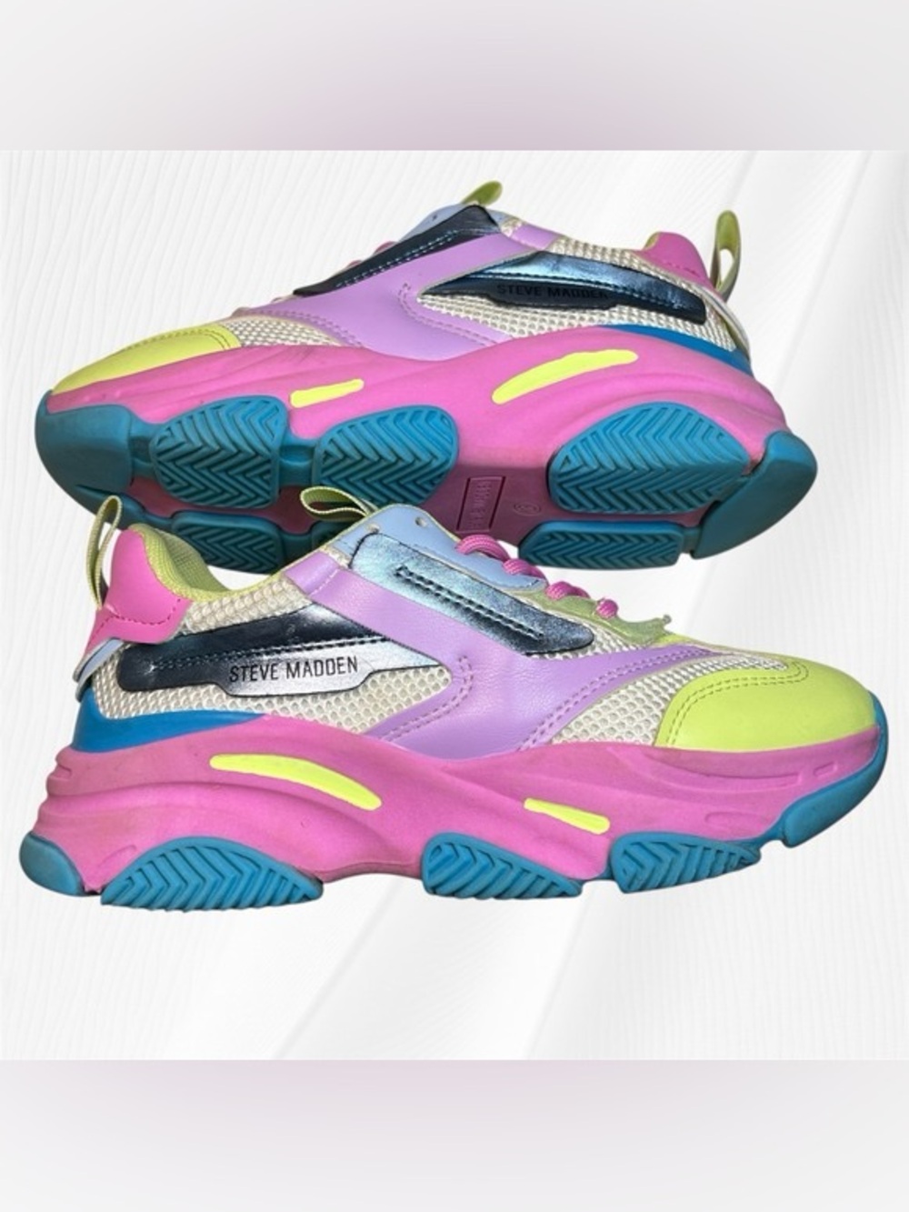 Steve Madden JPOSSESSION Platform Chunky Sneakers NEW